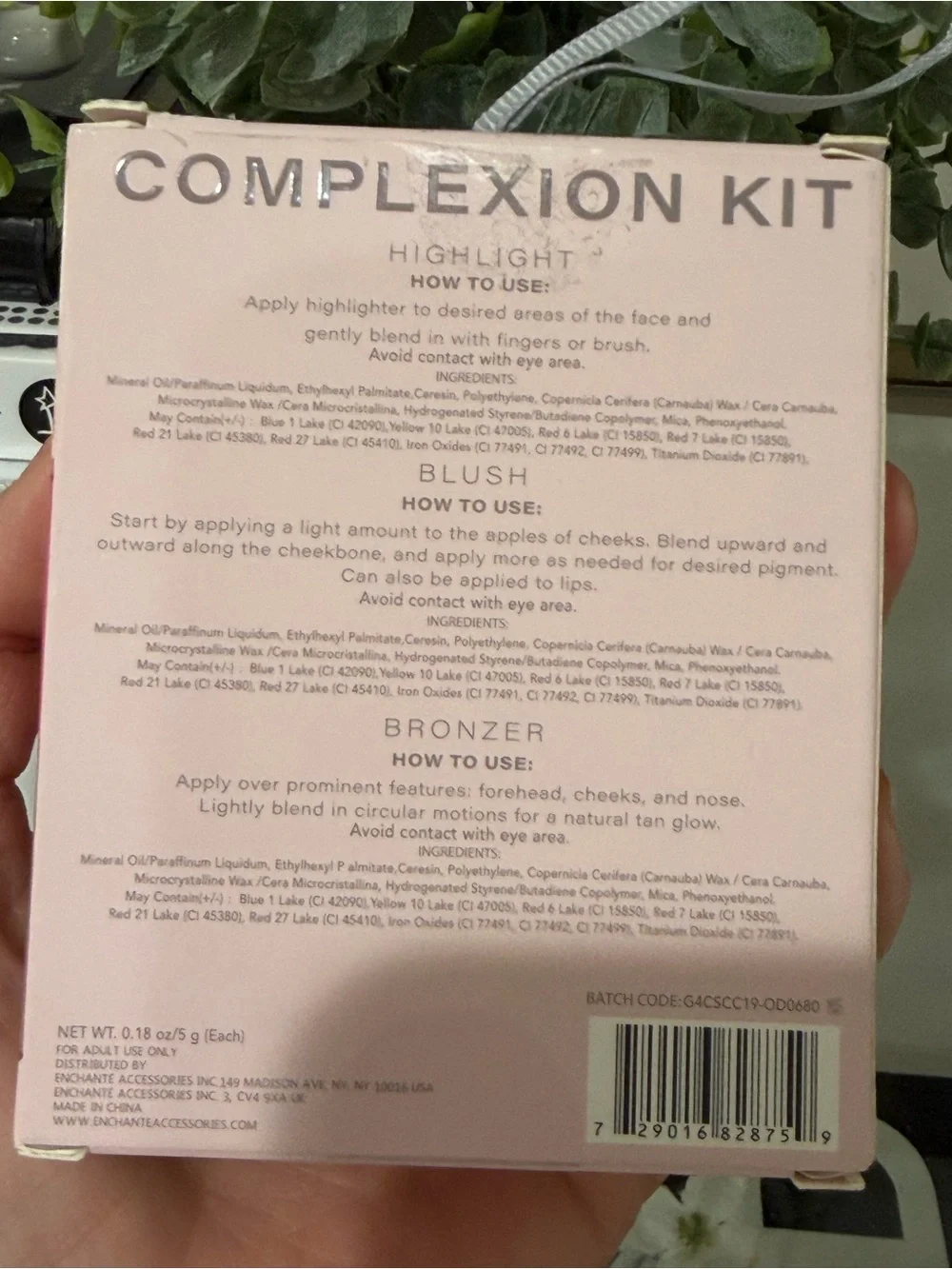 Complexion Kit Highlight, Blush & Bronzer Sticks